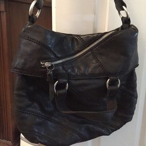 Lucky Brand handbag - black Italian leather